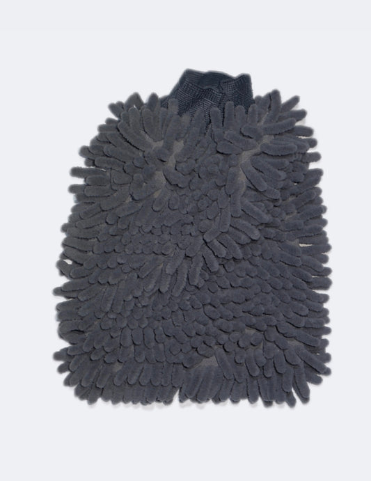 1x Mikrofaser-Waschhandschuh