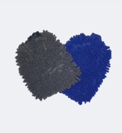 1x Mikrofaser-Waschhandschuh